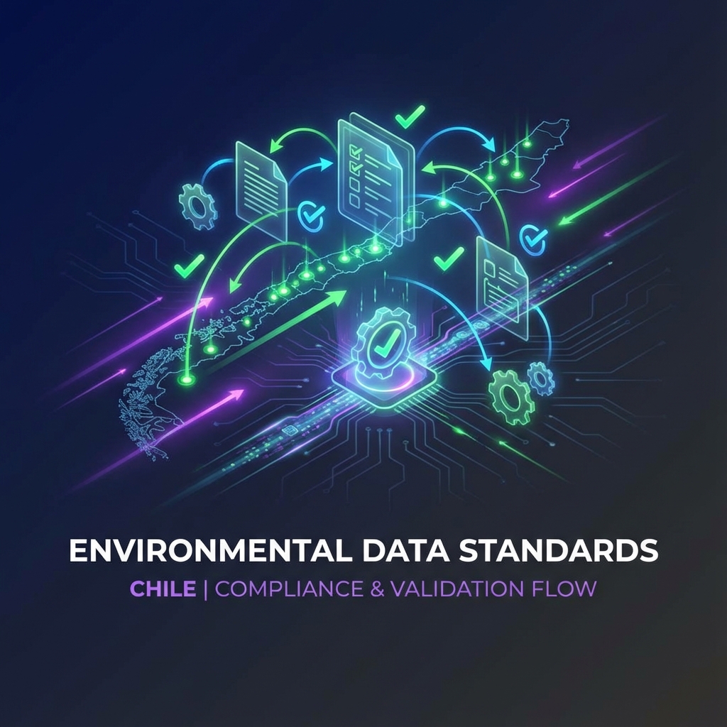 Guía de Estándares SEA Chile - 137 formatos para datos geoespaciales ambientales